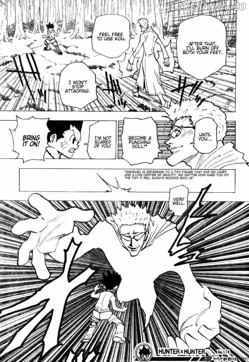 Hunter x Hunter, Chapter 179 image 15